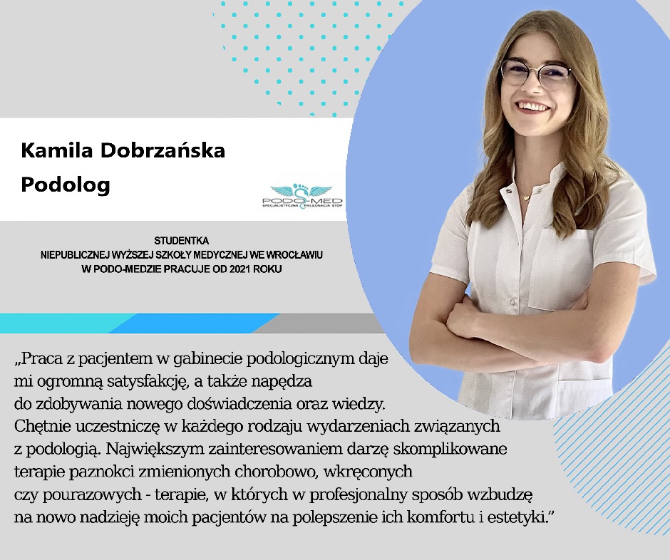 podolog Kamila Dobrzańska 